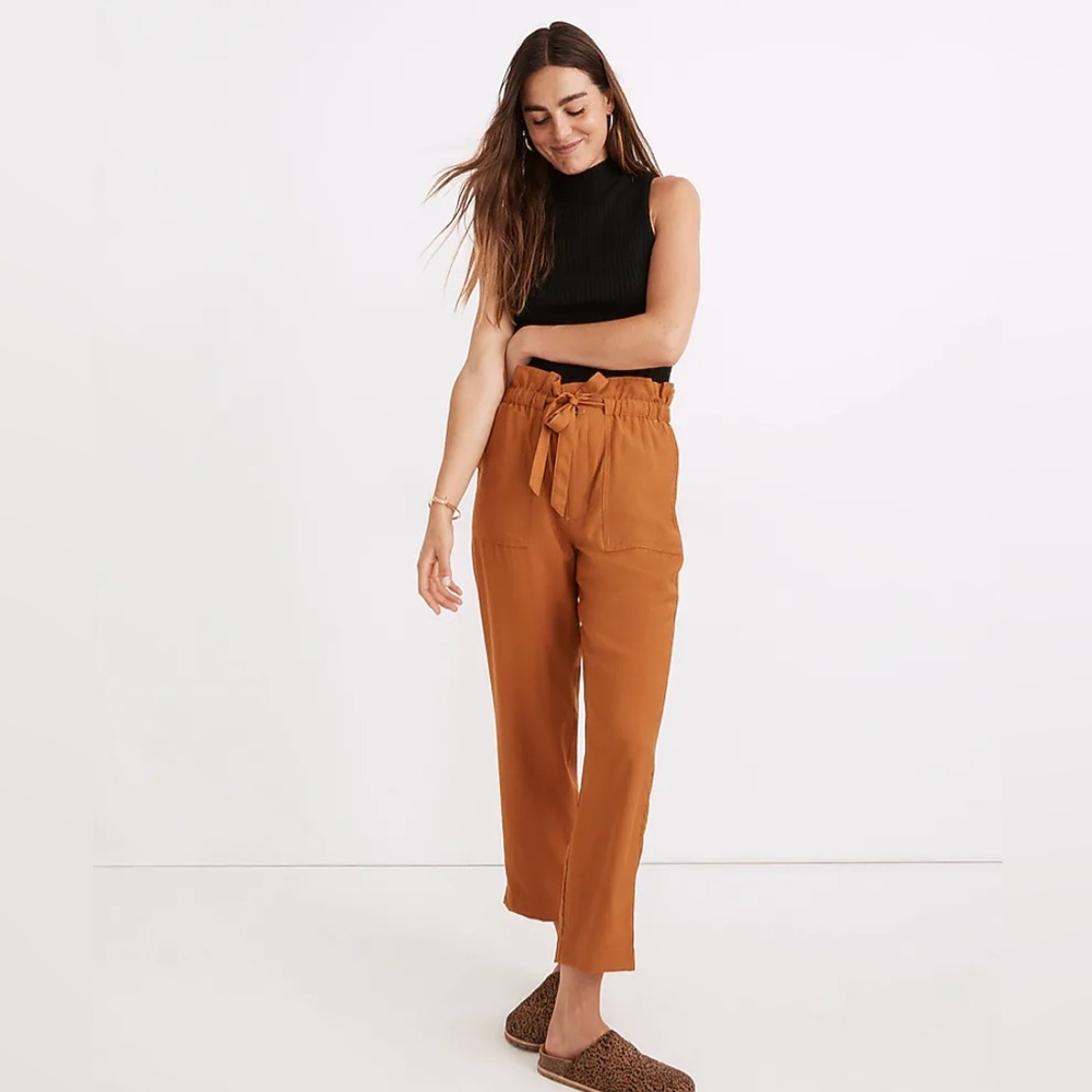Madewell Dunaway Paperbag Pants